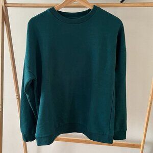 Vintage Cotton Hunter Green Crewneck Sweater